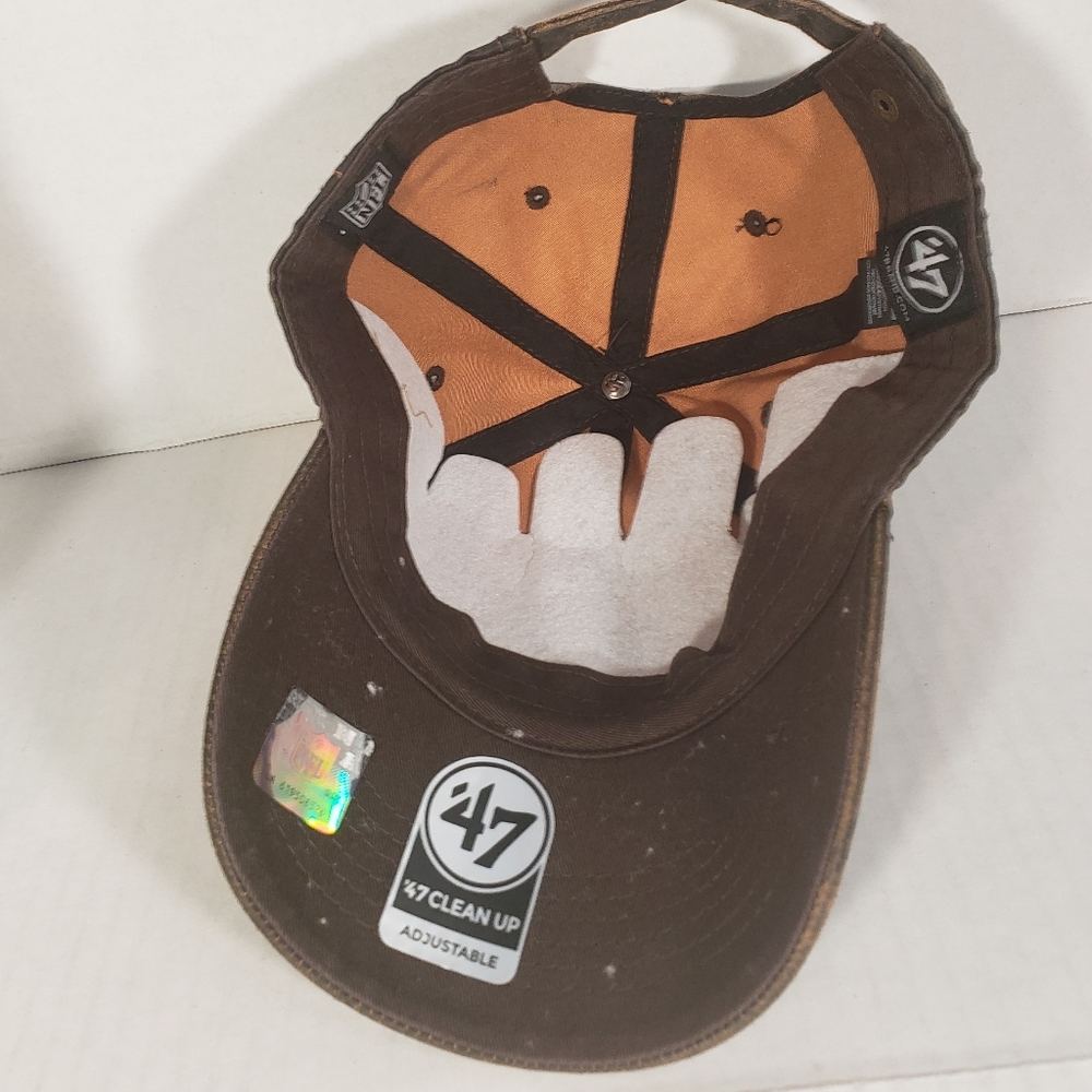NWT Men's Saints '47 Clean Up Adjustable Distressed Hat - Picture 4 of 5
